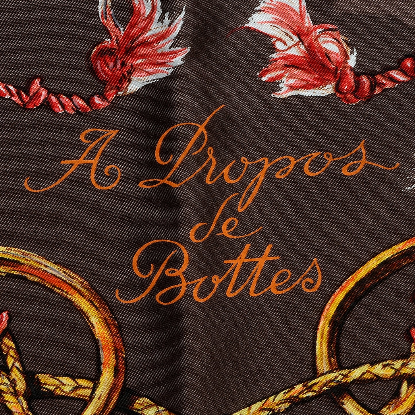 Silk A Propos de Bottes Scarf 90