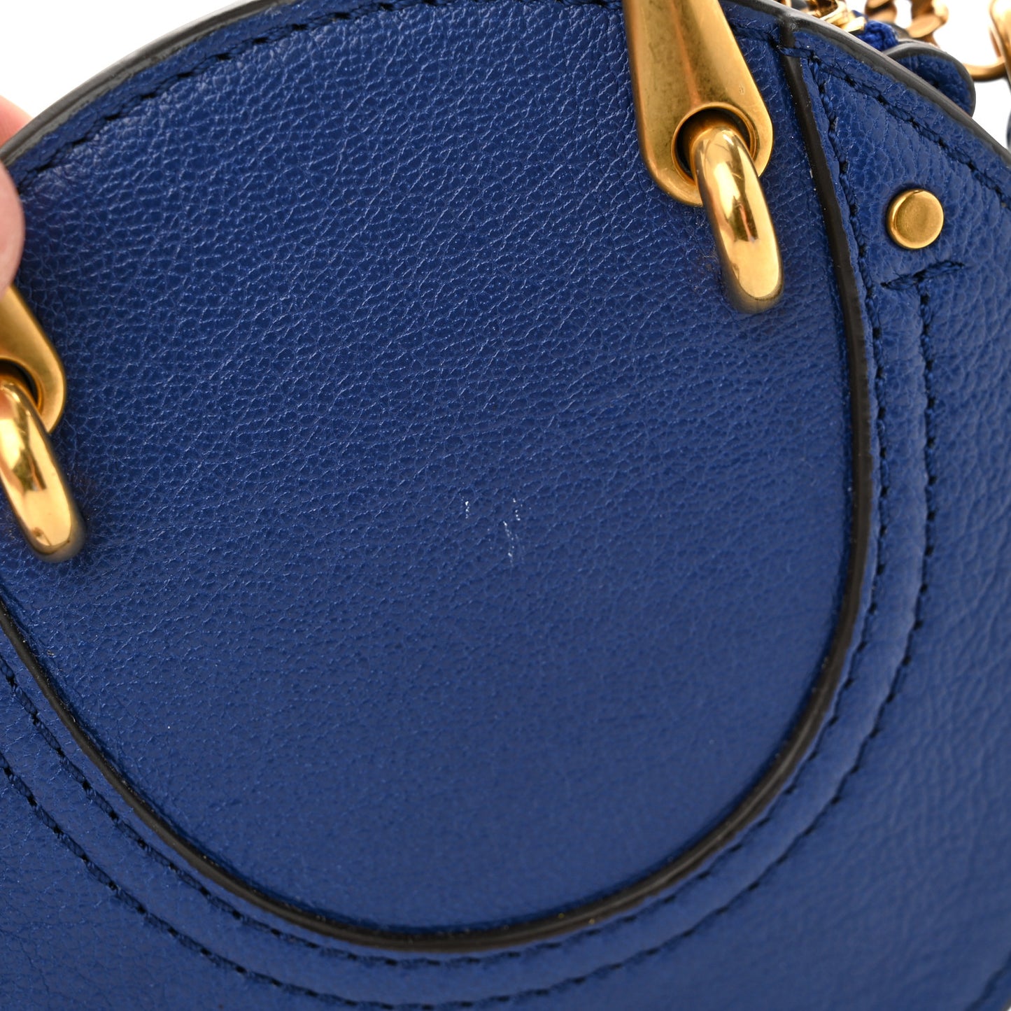 Calfskin Suede Mini Pixie Bag Majesty Blue