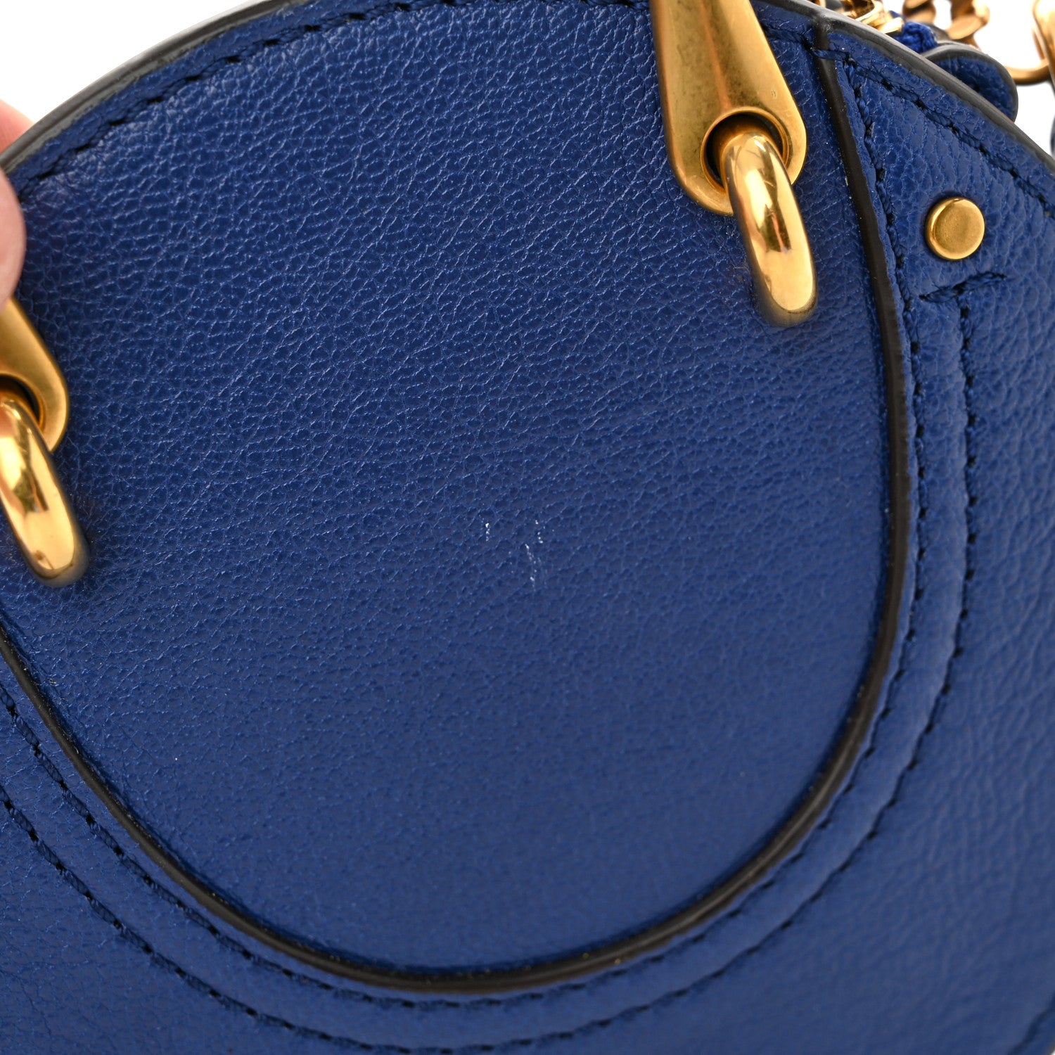 Chloe Calfskin Suede Mini Pixie Bag Majesty Blue 12 of 13