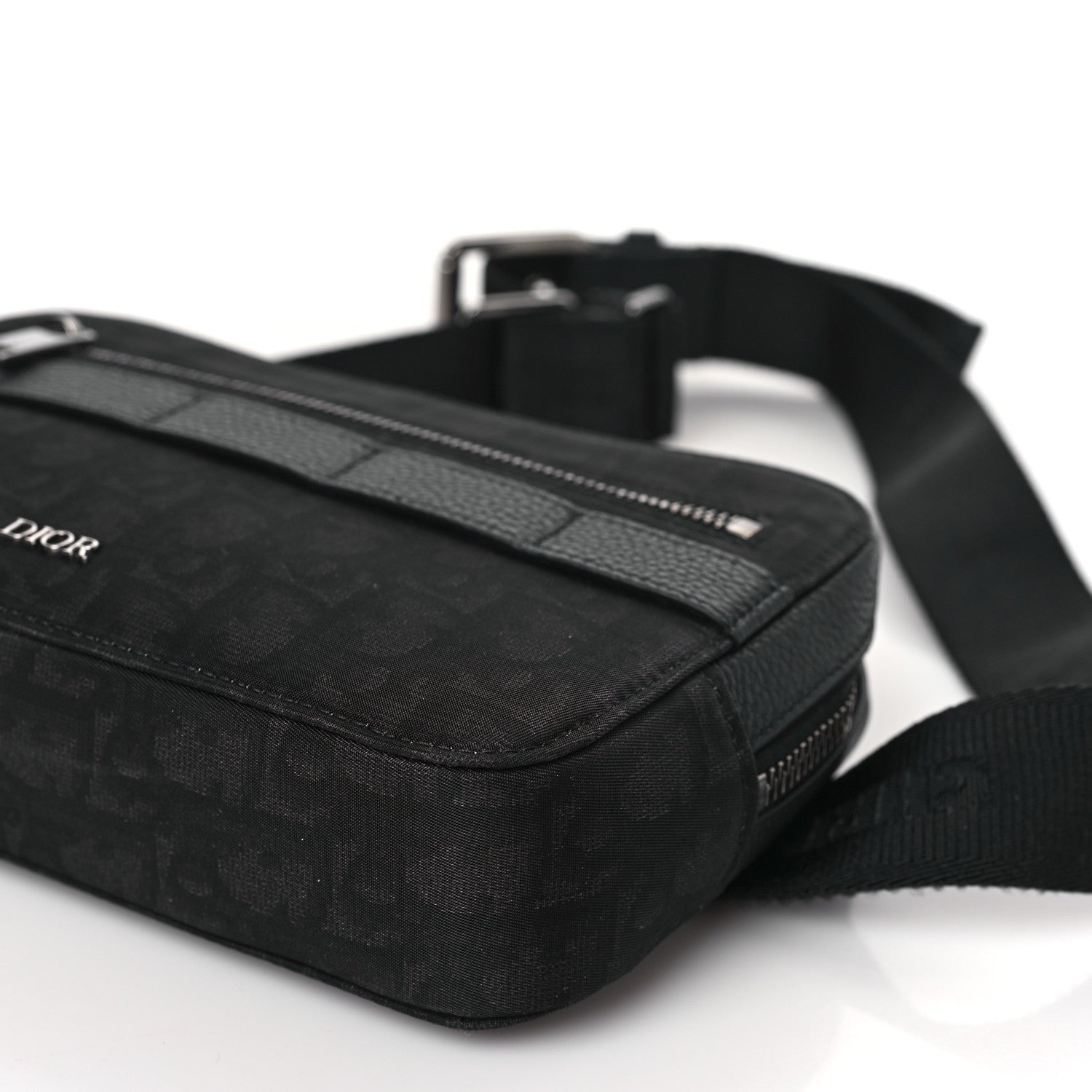 Christian Dior HOMME Oblique Safari Messenger Black 9 of 9