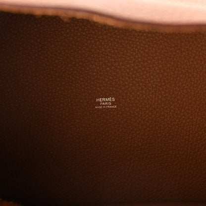 Hermes Taurillon Clemence Picotin Lock 22 MM Gold 6 of 10