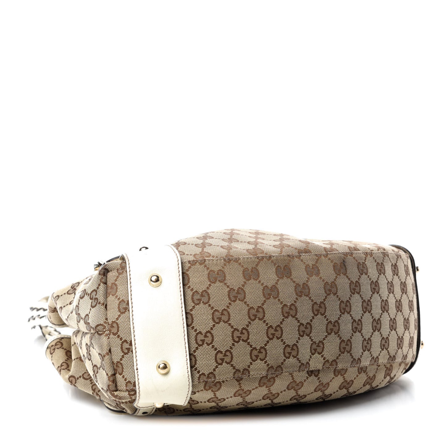 Monogram Small Pelham Shoulder Bag Off White