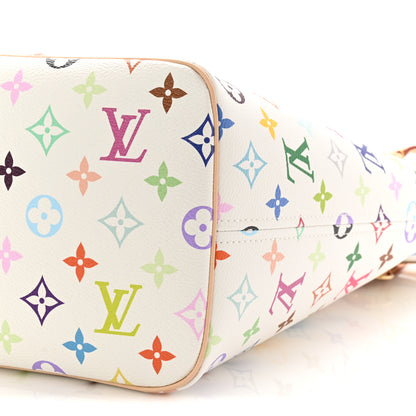 Louis Vuitton LV X TM Monogram Multicolor Neverfull MM White 10 of 11