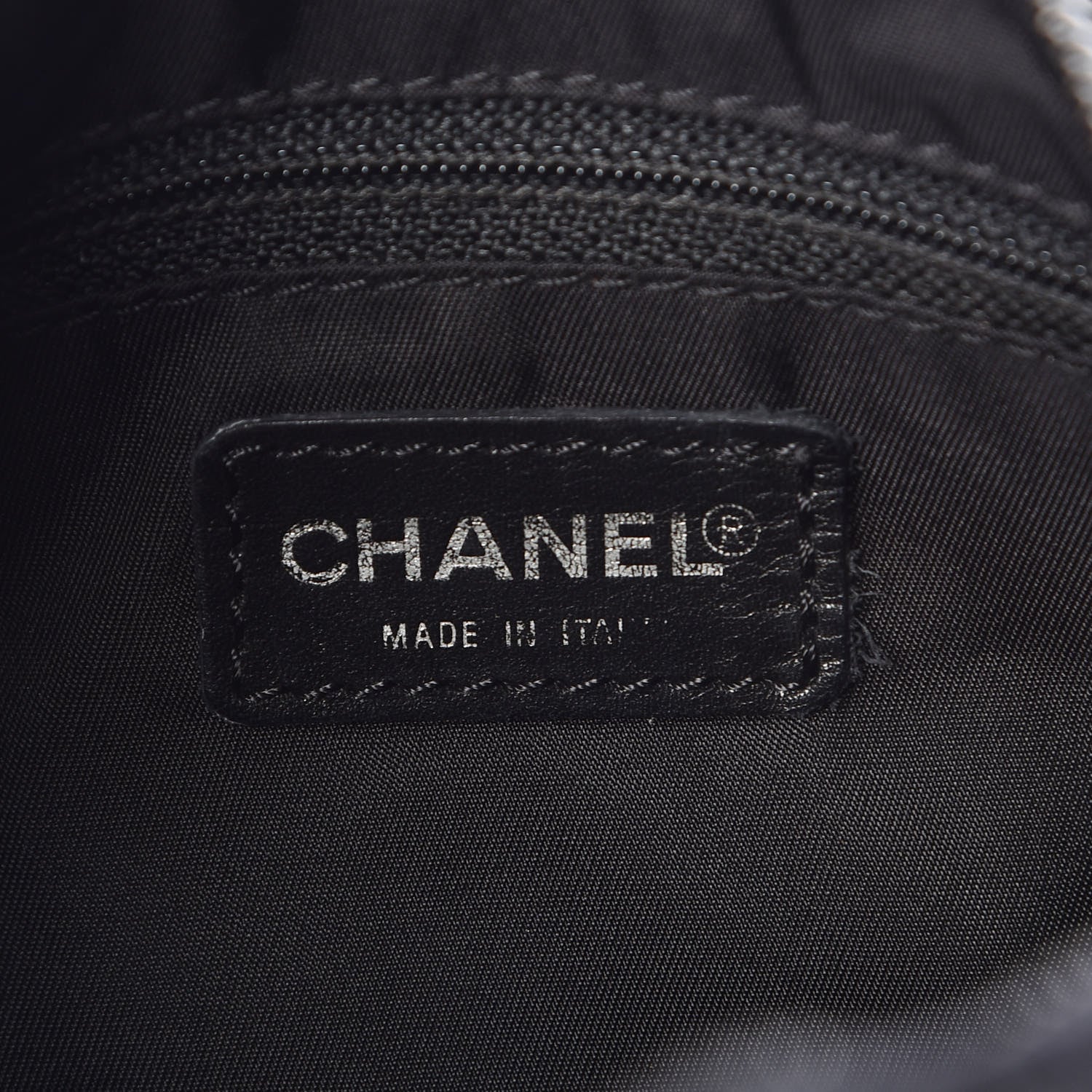 Chanel Nylon Travel Duffle Black 6 of 10