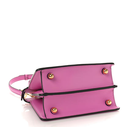 Fendi Shiny Nappa Petite Peekaboo I SEE U Satchel Rosa 4 of 8
