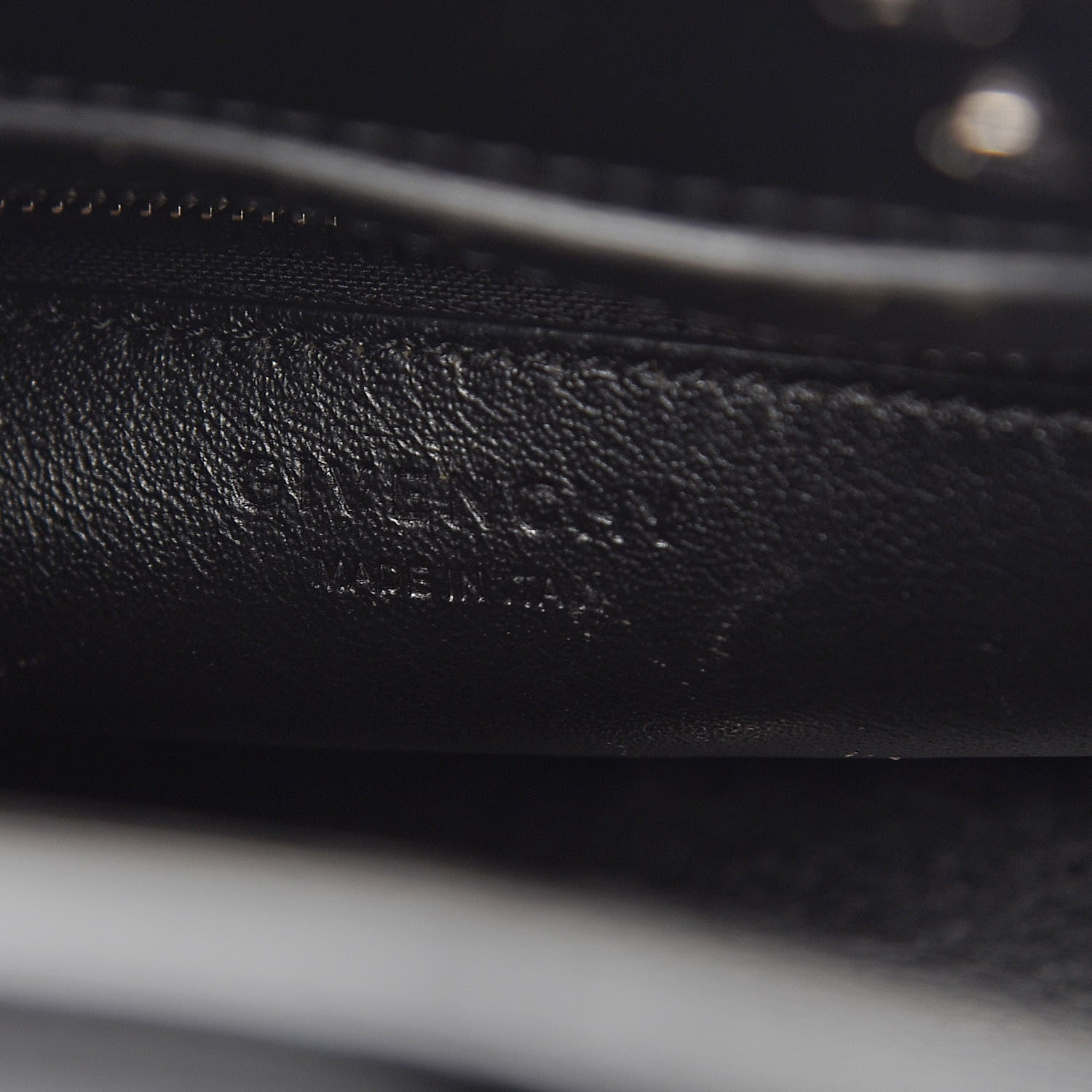Givenchy Grained Calfskin Small Horizon Satchel Black 7 of 10