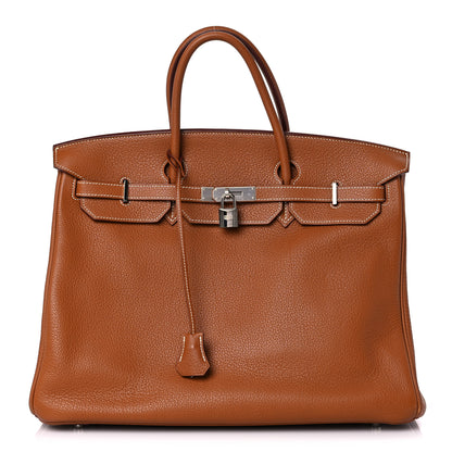Hermes Togo Birkin 40 Gold 1 of 15