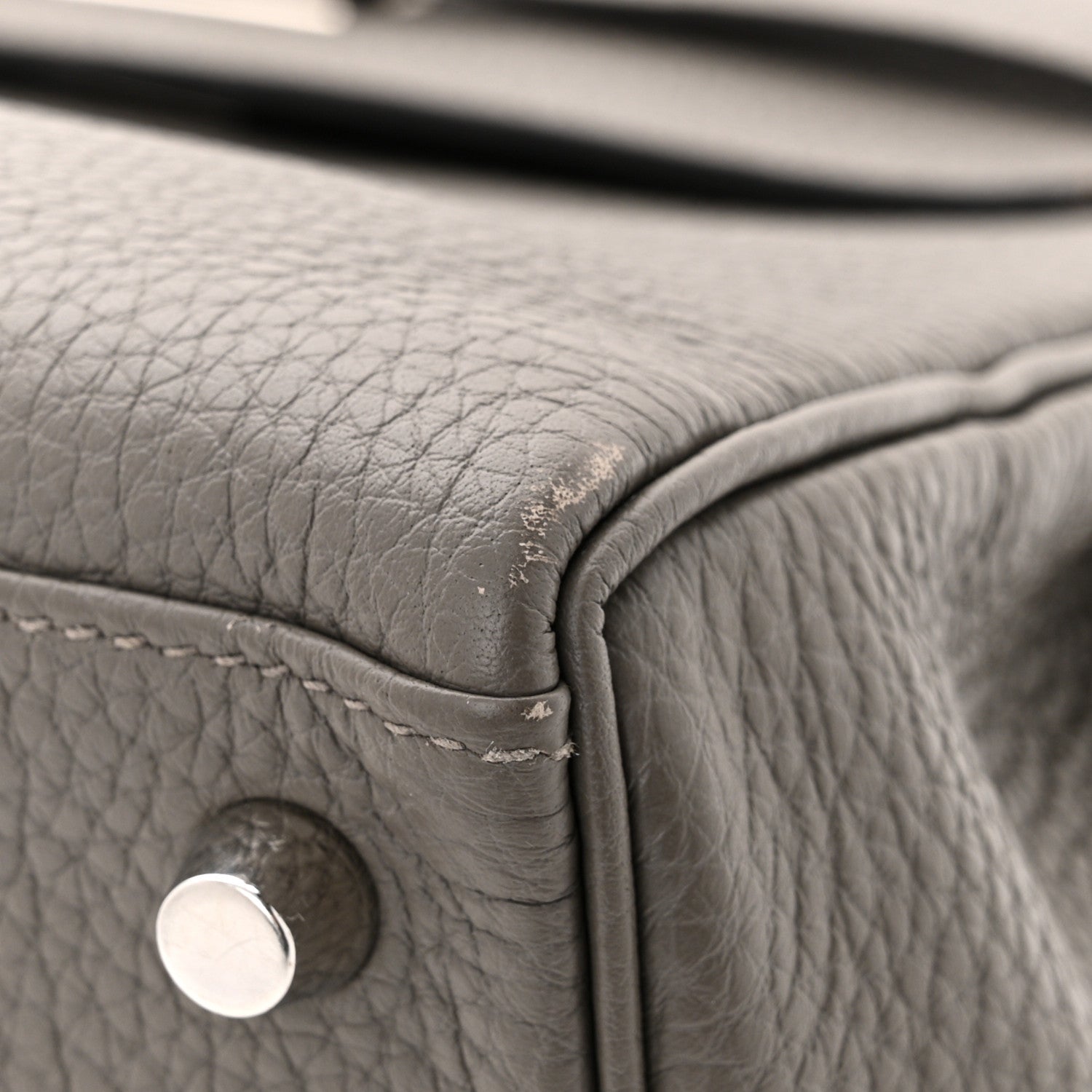 Hermes Togo Kelly Retourne 25 Etain 11 of 12