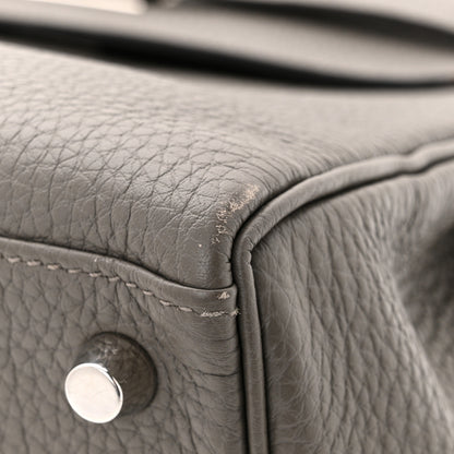 Hermes Togo Kelly Retourne 25 Etain 11 of 12