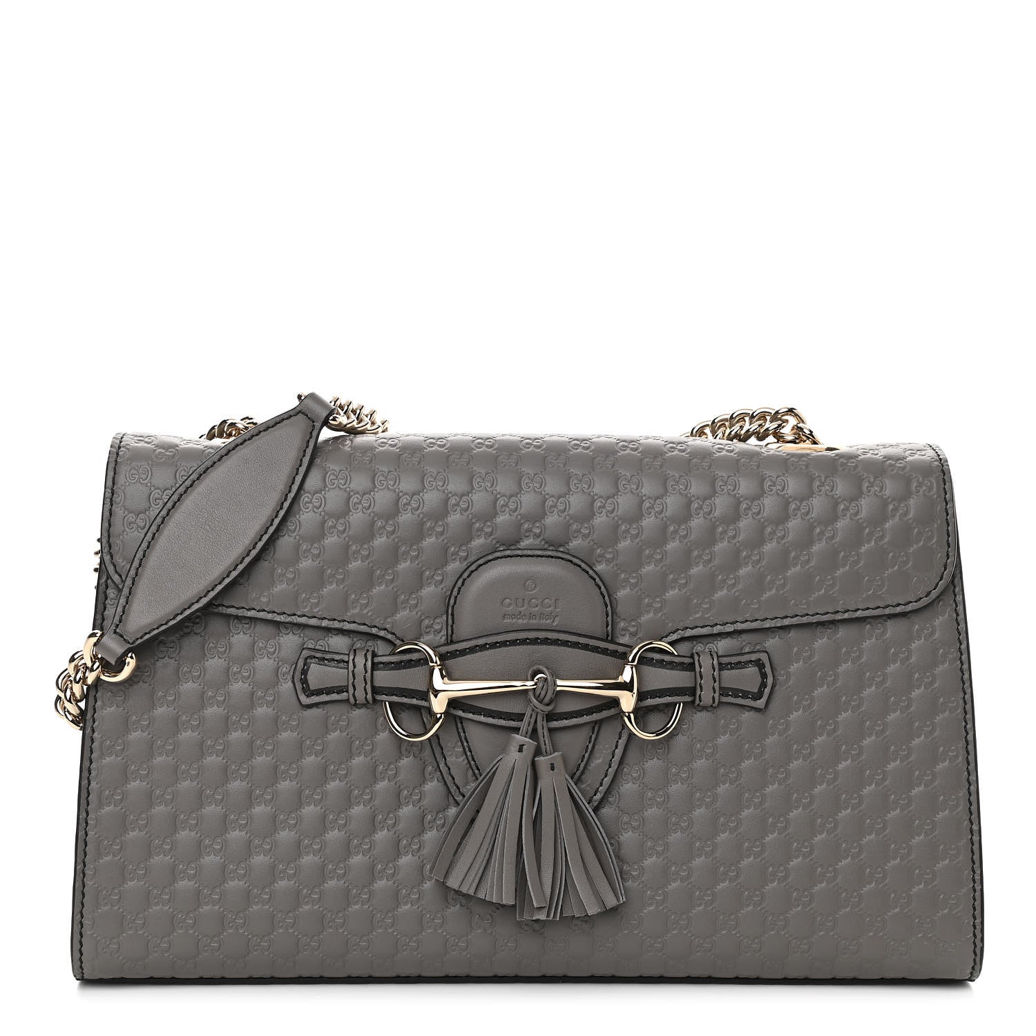 Gucci Soft Microguccissima Medium Emily Chain Shoulder Bag Loess 1 of 10