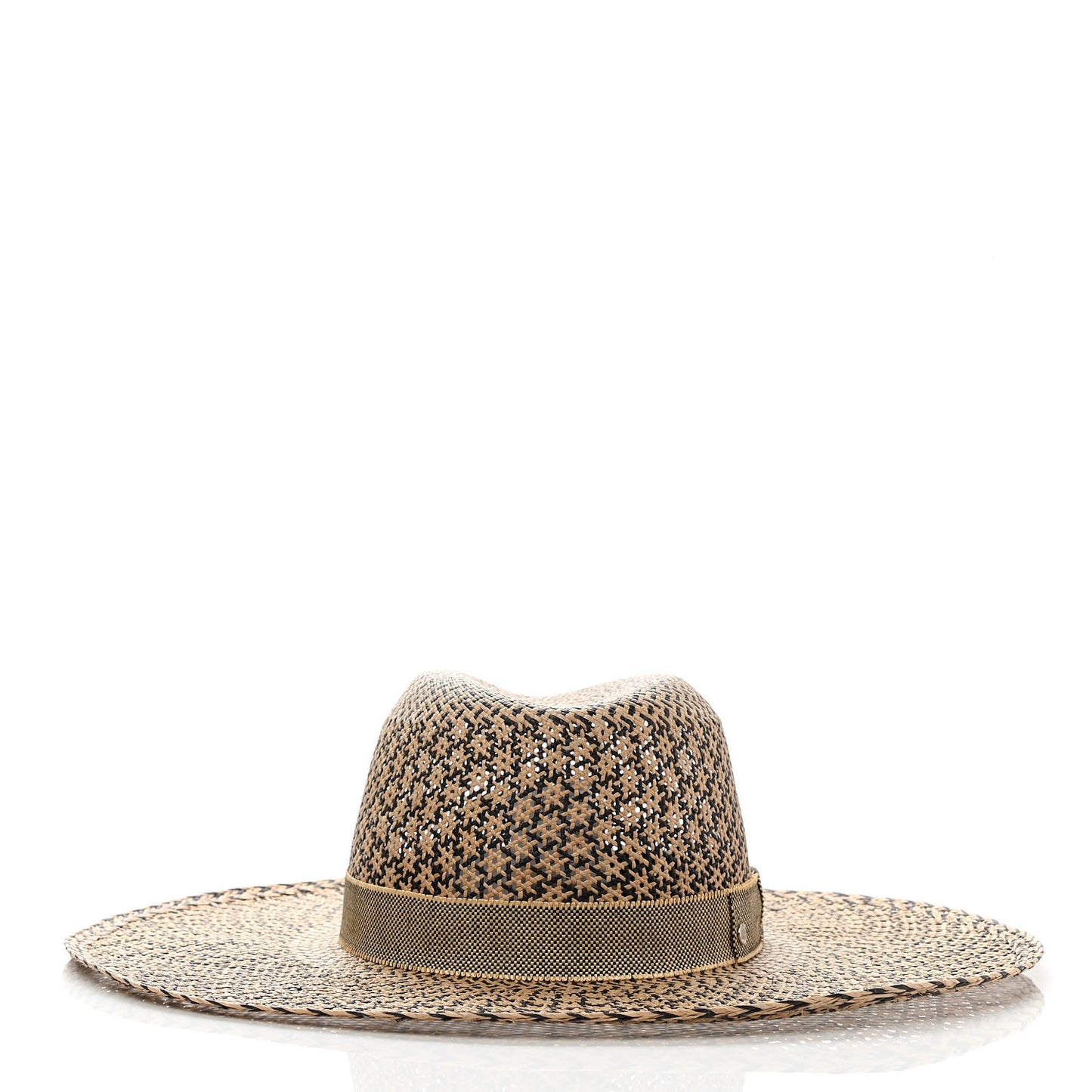 Panama Straw Etna Hat 56 Natural Black
