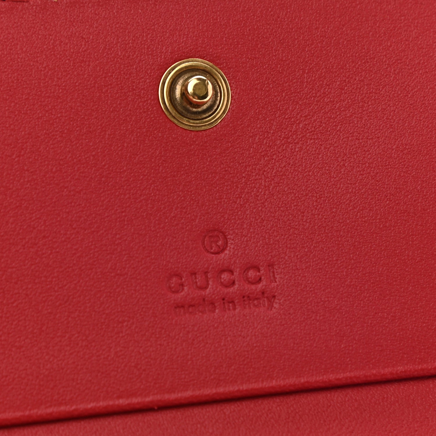 Gucci Calfskin Queen Margaret Card Case Wallet Blue Agata Hibiscus Red Mystic White 6 of 7
