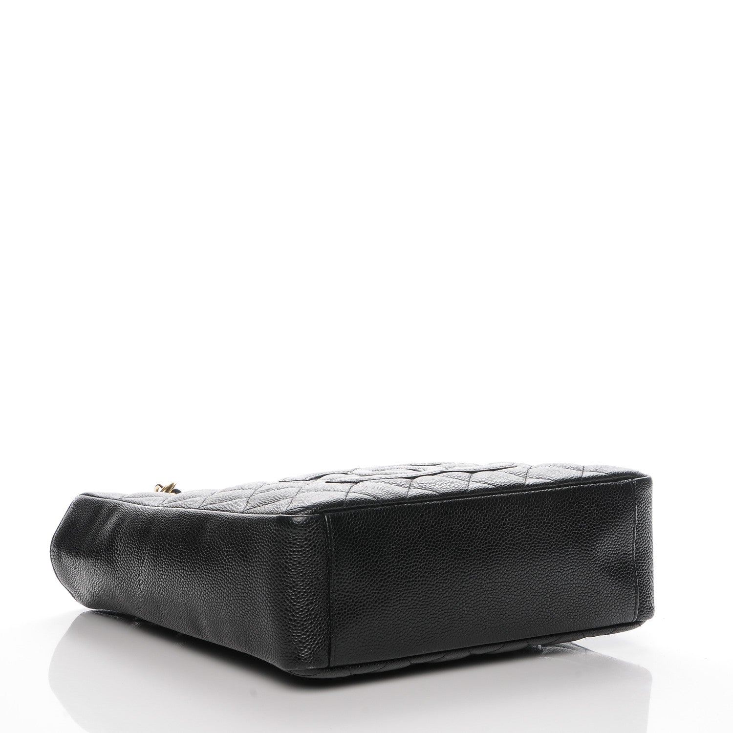 Chanel Caviar Quilted Petit Shopping Tote PST Black 4 of 7