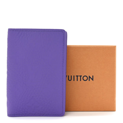 Louis Vuitton Taurillon Monogram Pocket Organizer Violet 7 of 7