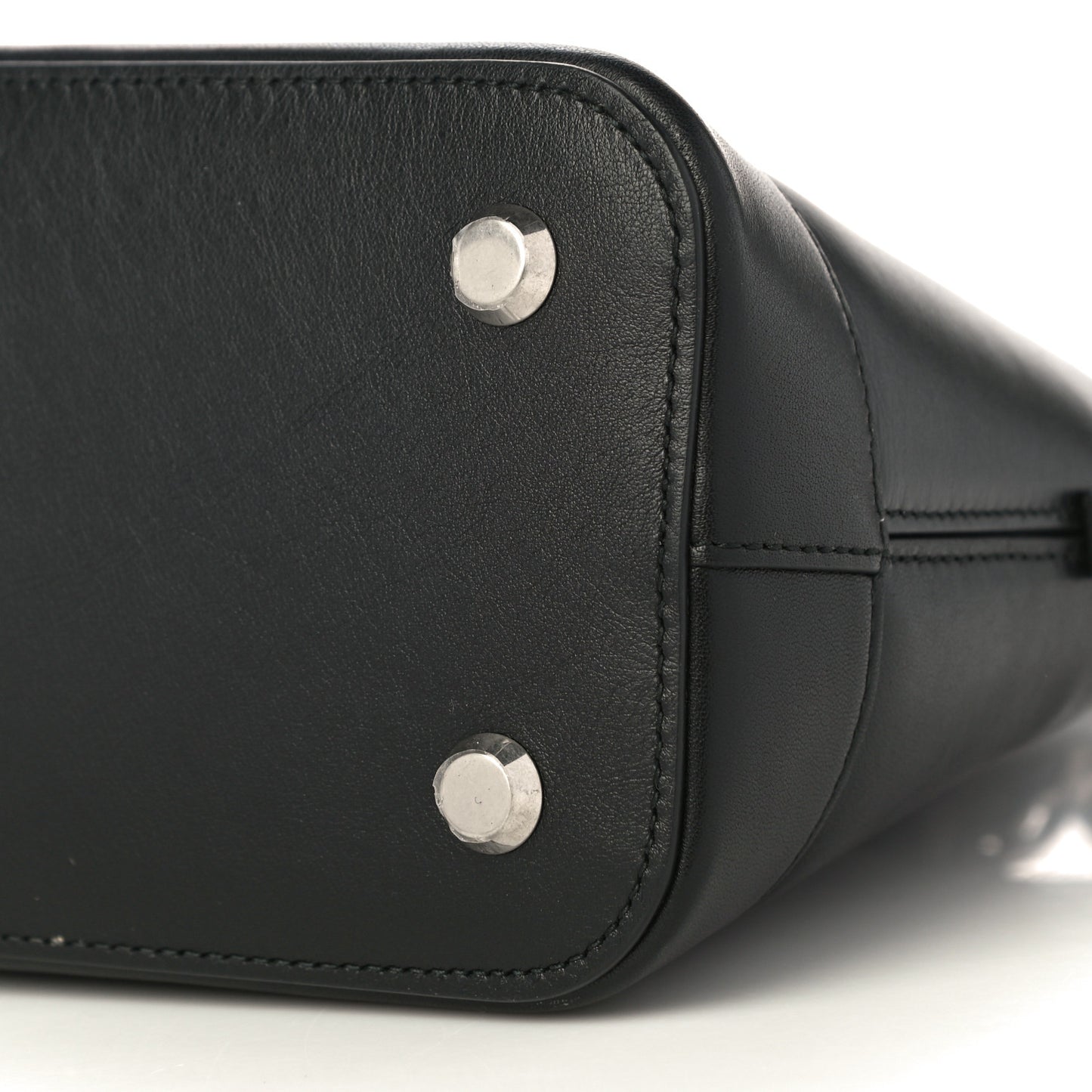 Calfskin You Are The World S Ville Top Handle Bag Black Multicolor