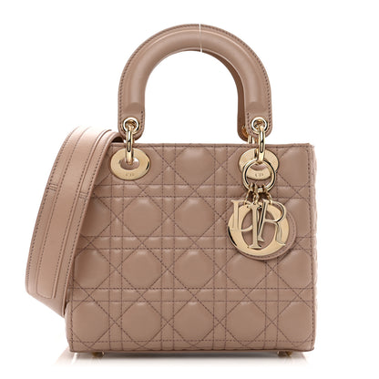 Christian Dior Lambskin Cannage Small My ABC Dior Lady Dior Blush 1 of 9