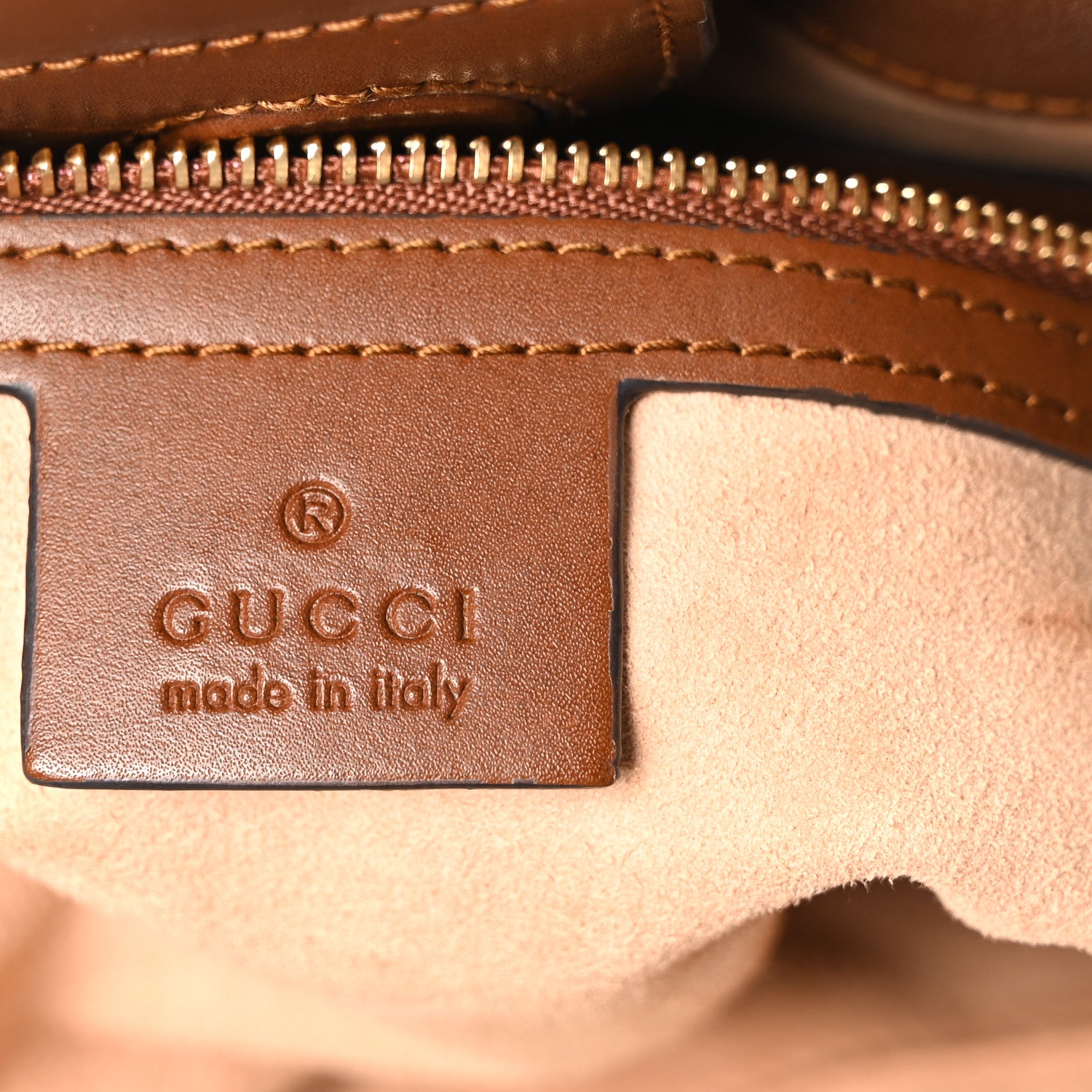 Gucci Soft GG Supreme Monogram Medium Crossbody Tote Beige Cuir 11 of 19