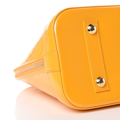 Louis Vuitton Vernis Alma PM Jaune Passion 10 of 19