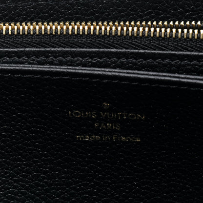 Louis Vuitton Empreinte Monogram Giant Zippy Wallet Black Beige 4 of 5