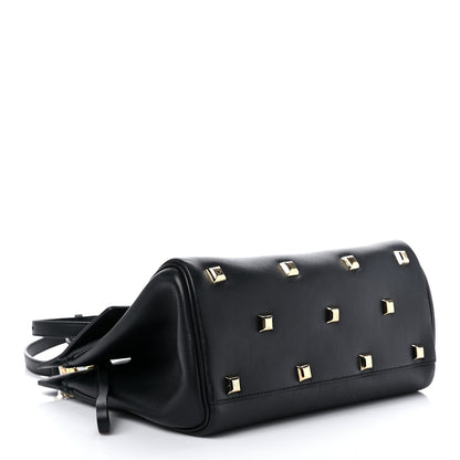 Salvatore Ferragamo Calfskin The Studio Bag Black 3 of 11