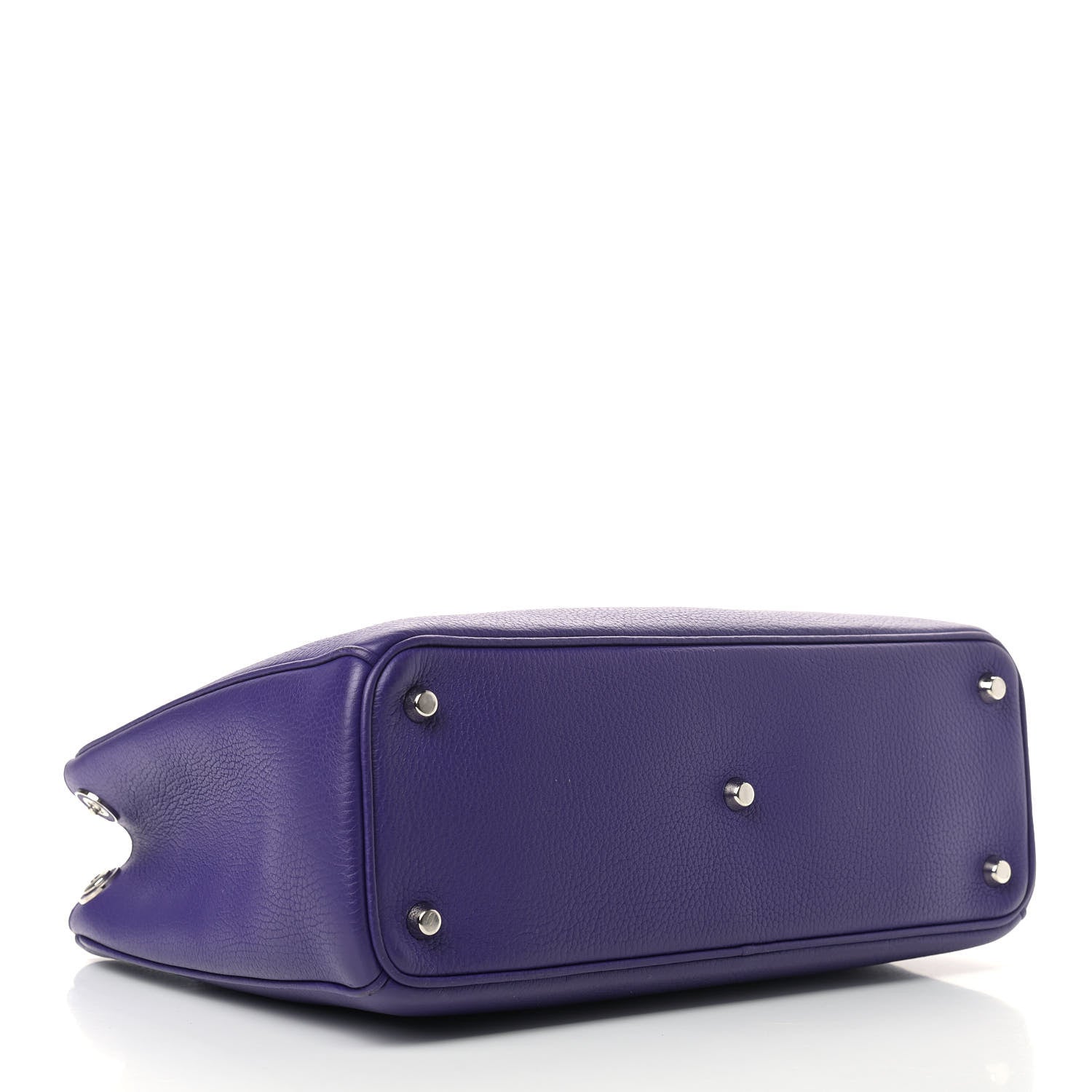 Christian Dior Bullcalf Medium Diorissimo Tote Purple 3 of 9