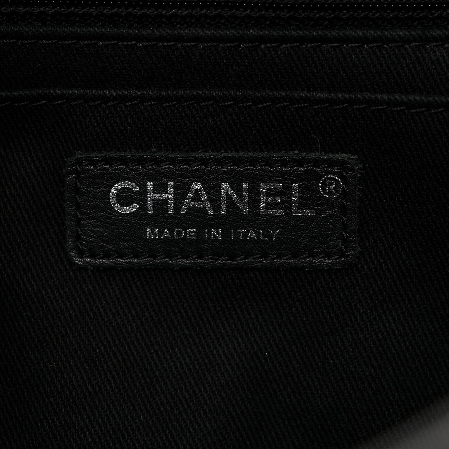 Washed Caviar Quilted Large Turn Around Ligne Flap Grey