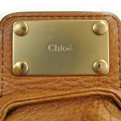 Chloe Leather Paddington Satchel Camel 14 of 17