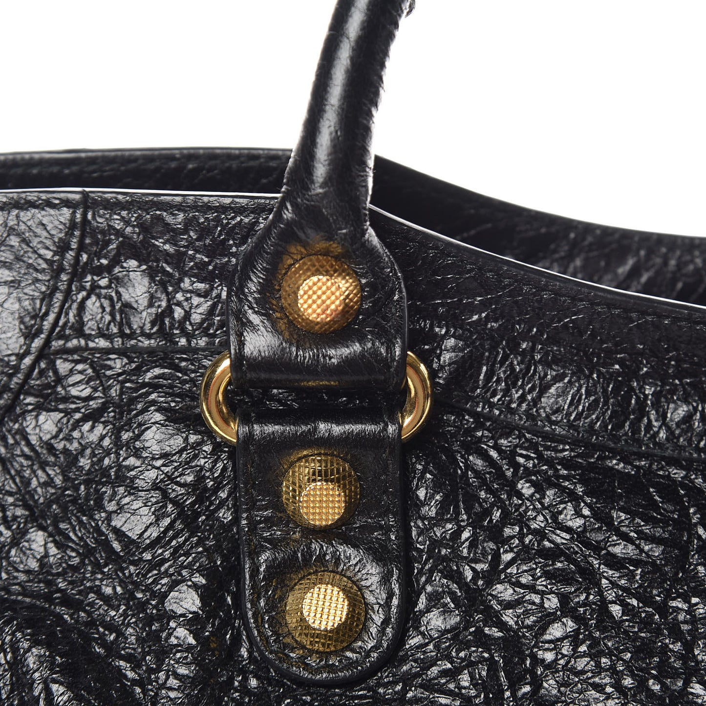 Agneau Giant 12 Gold Hardware City Black