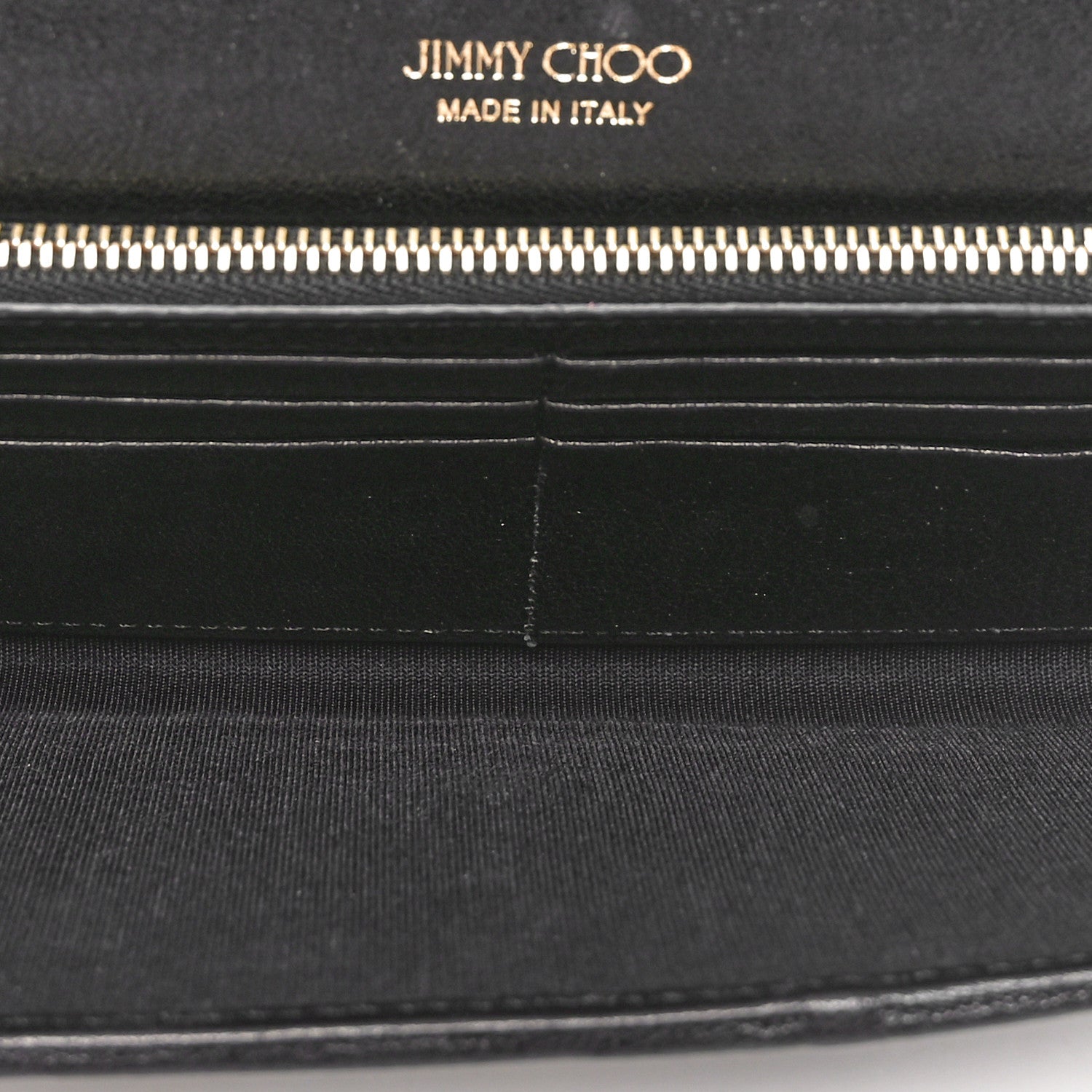 Jimmy Choo Glitter Milla Wallet on Chain Silver 5 of 9