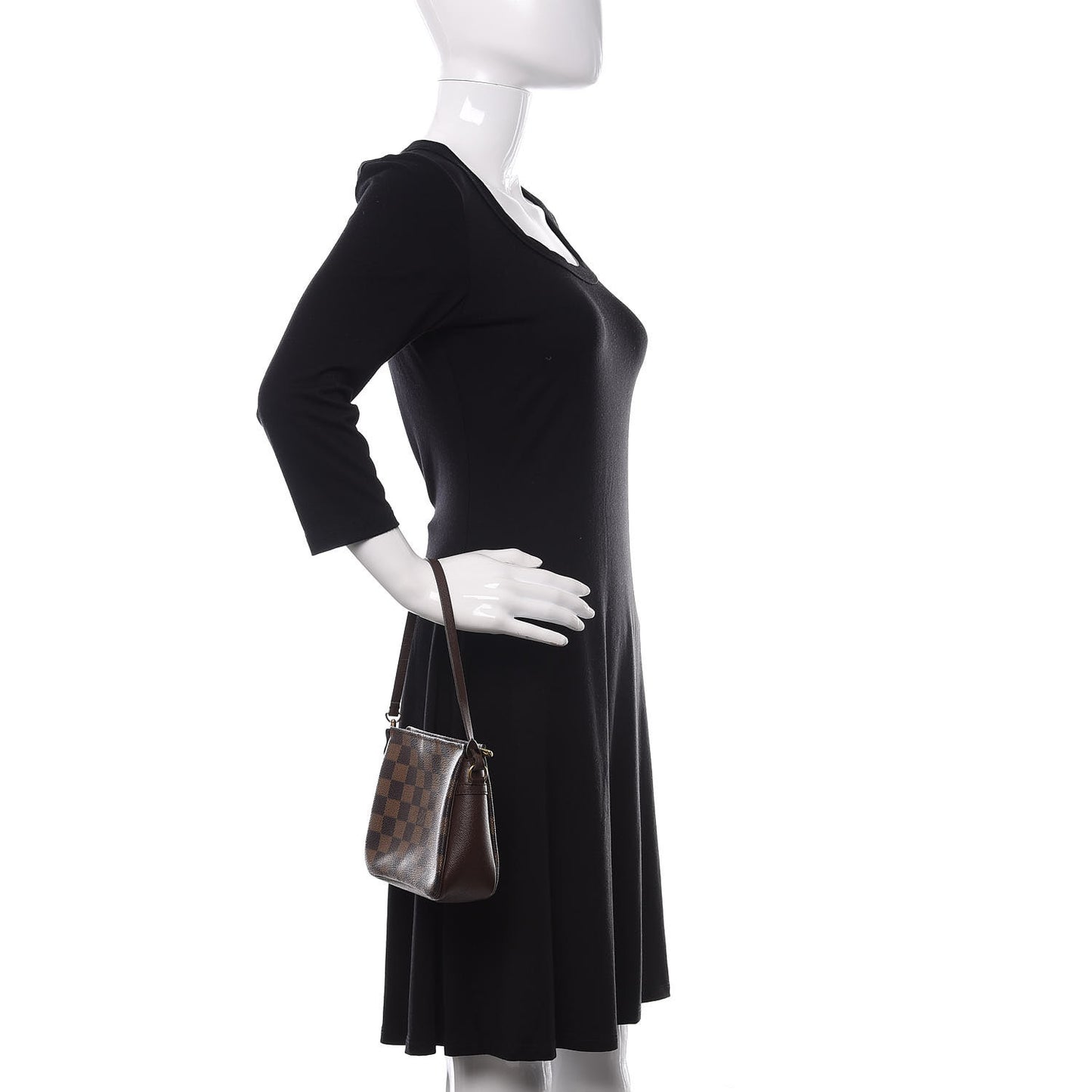 Damier Ebene Trousse Make Up Bag Pochette