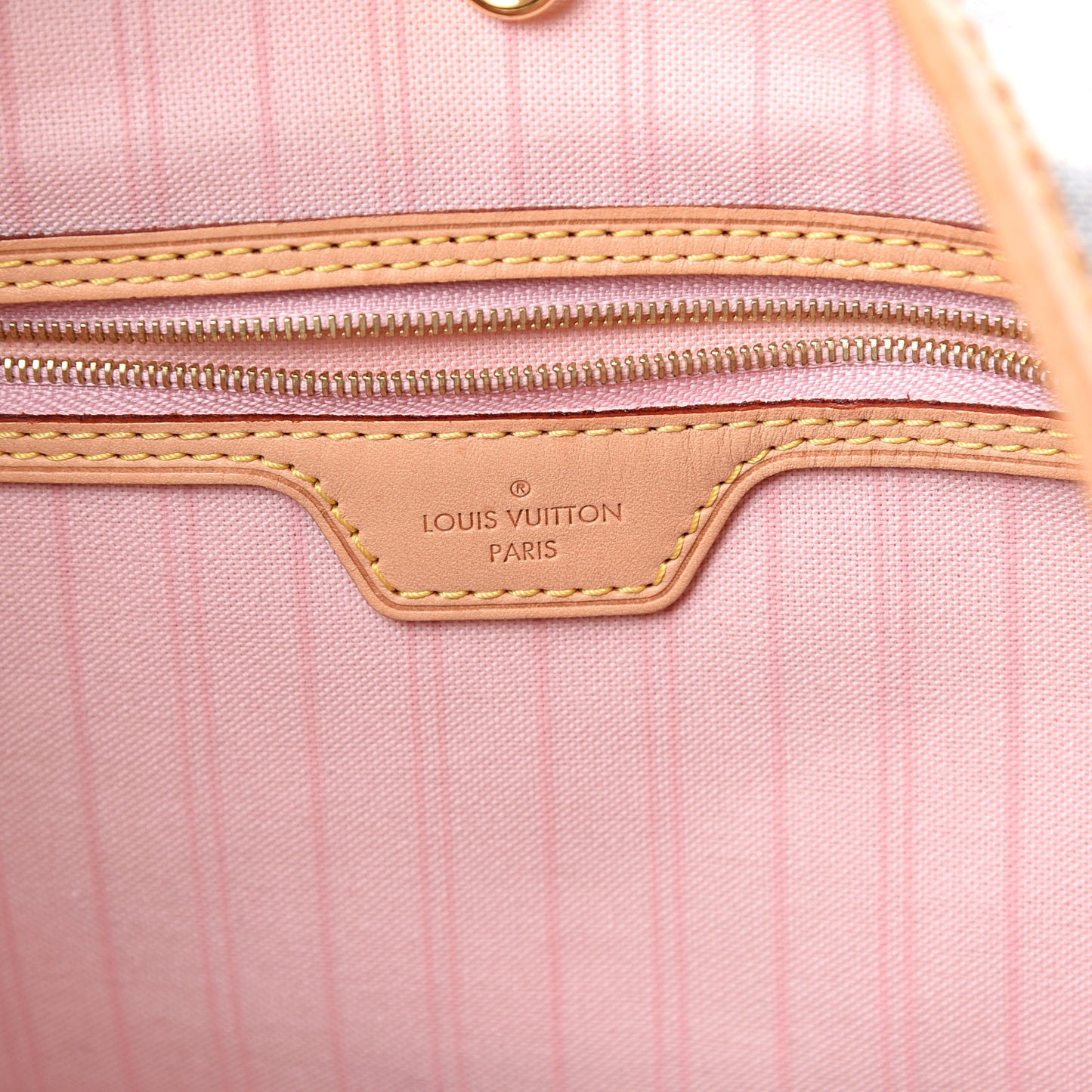 Damier Azur Delightful MM Rose Ballerine
