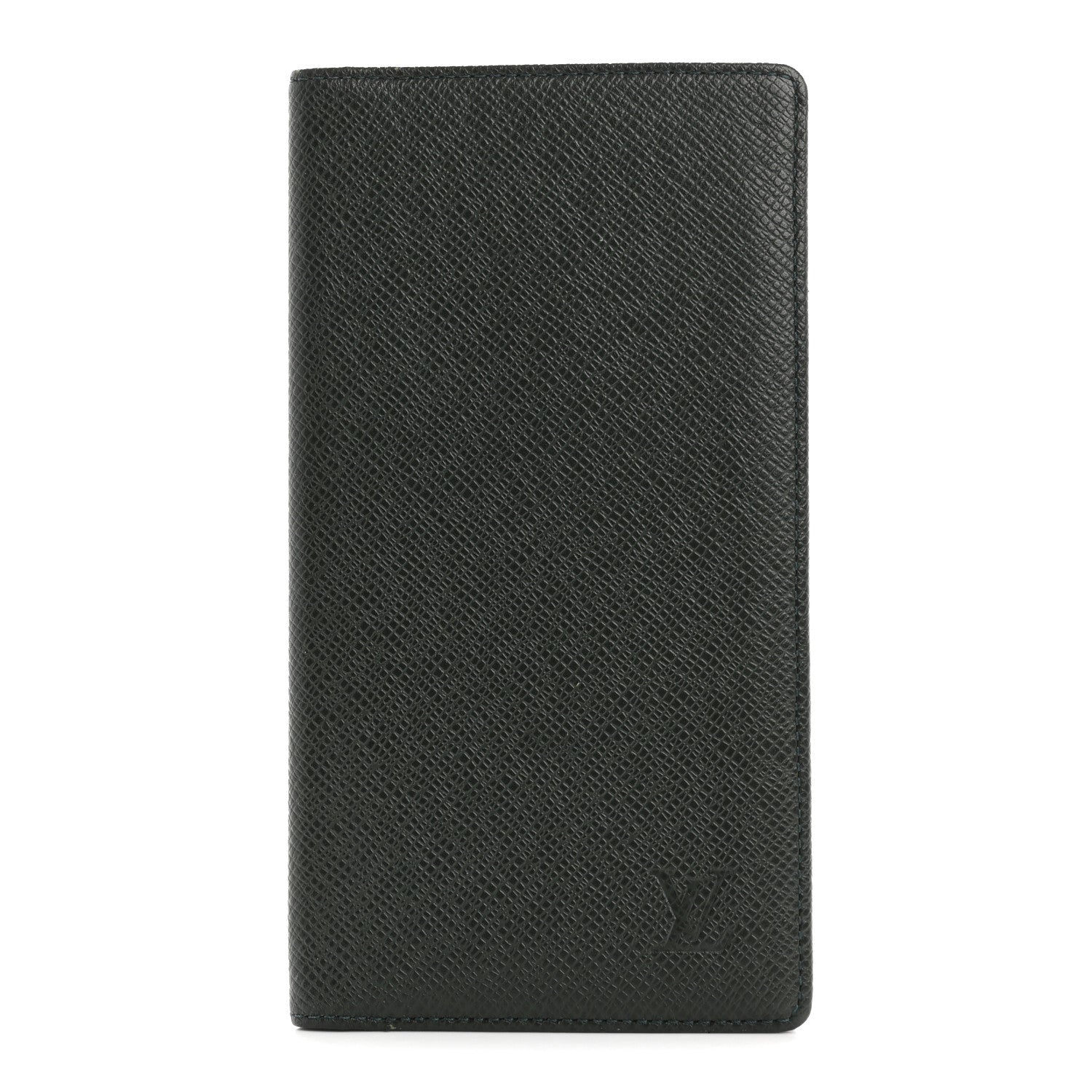 Louis Vuitton Taiga Brazza Wallet  Dark Green 1 of 10