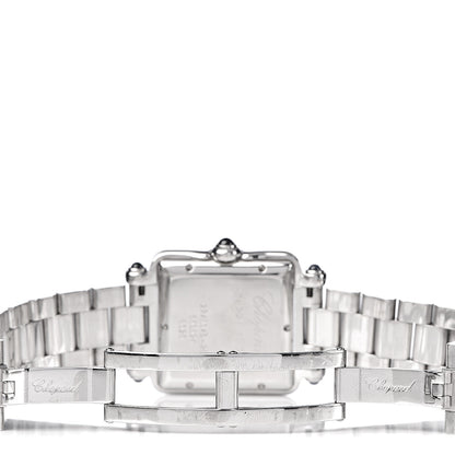 Chopard Stainless Steel 7 Diamond 27mm Happy Sport Quartz Watch Black 5 of 7