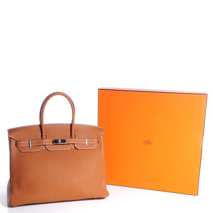 Hermes Togo Birkin 35 Gold 8 of 27