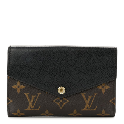 Louis Vuitton Monogram Pallas Compact Wallet Black 1 of 8