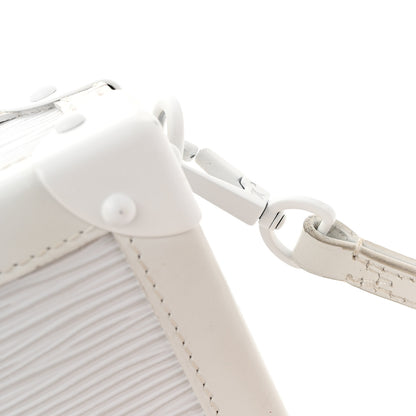 Louis Vuitton Epi Monochrome Petite Malle White 13 of 14