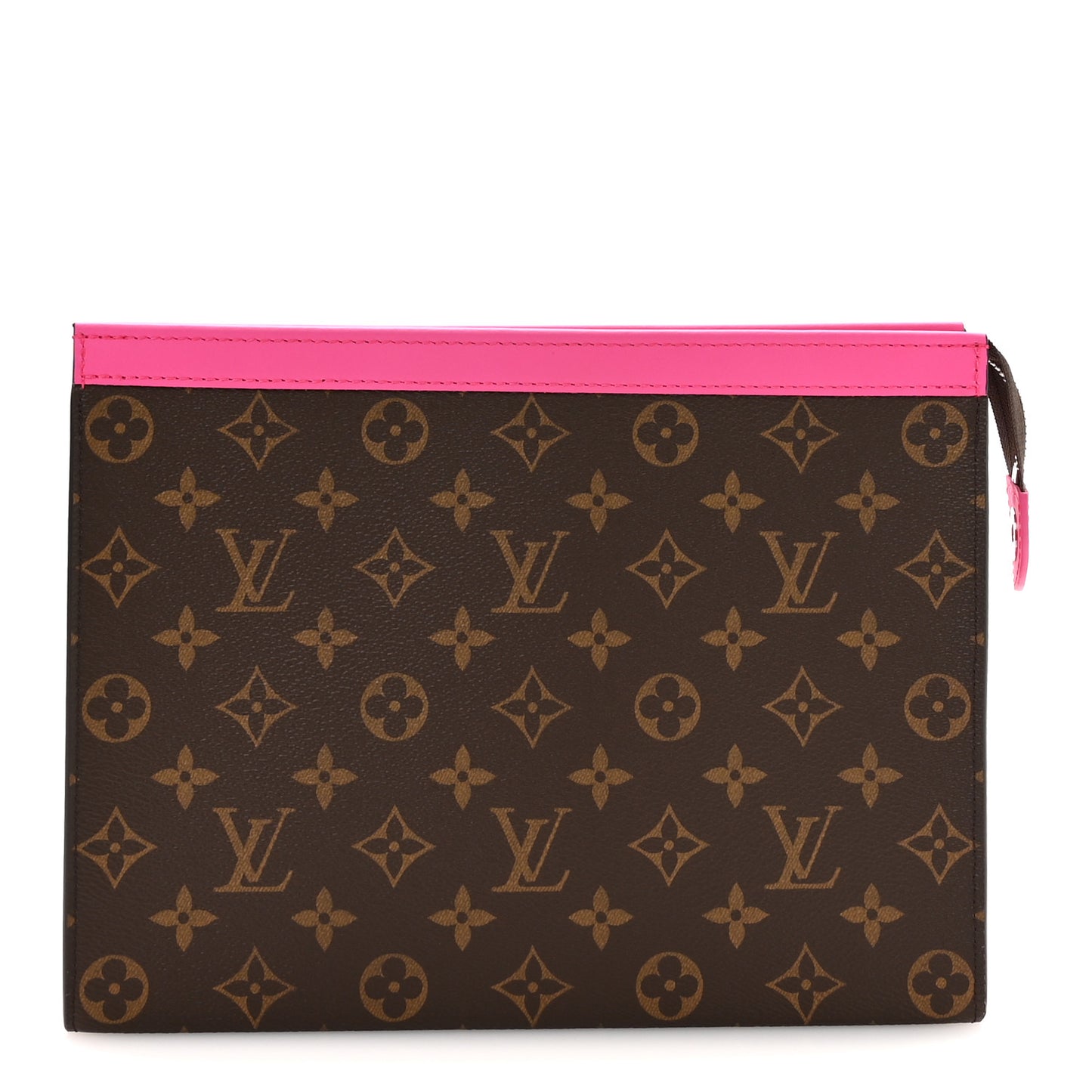 Monogram Macassar Pochette Voyage MM Fuchsia