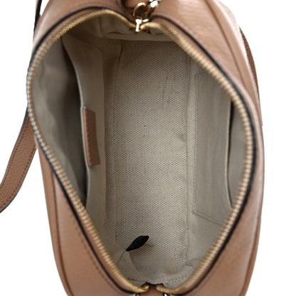 Gucci Pebbled Calfskin Small Soho Disco Bag Camelia 5 of 11