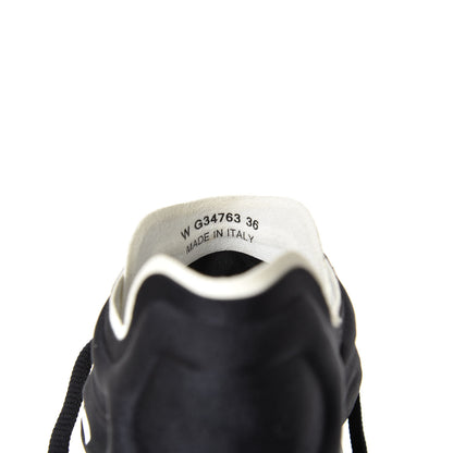 Chanel Lycra Womens CC Sneakers 36 Black 10 of 10