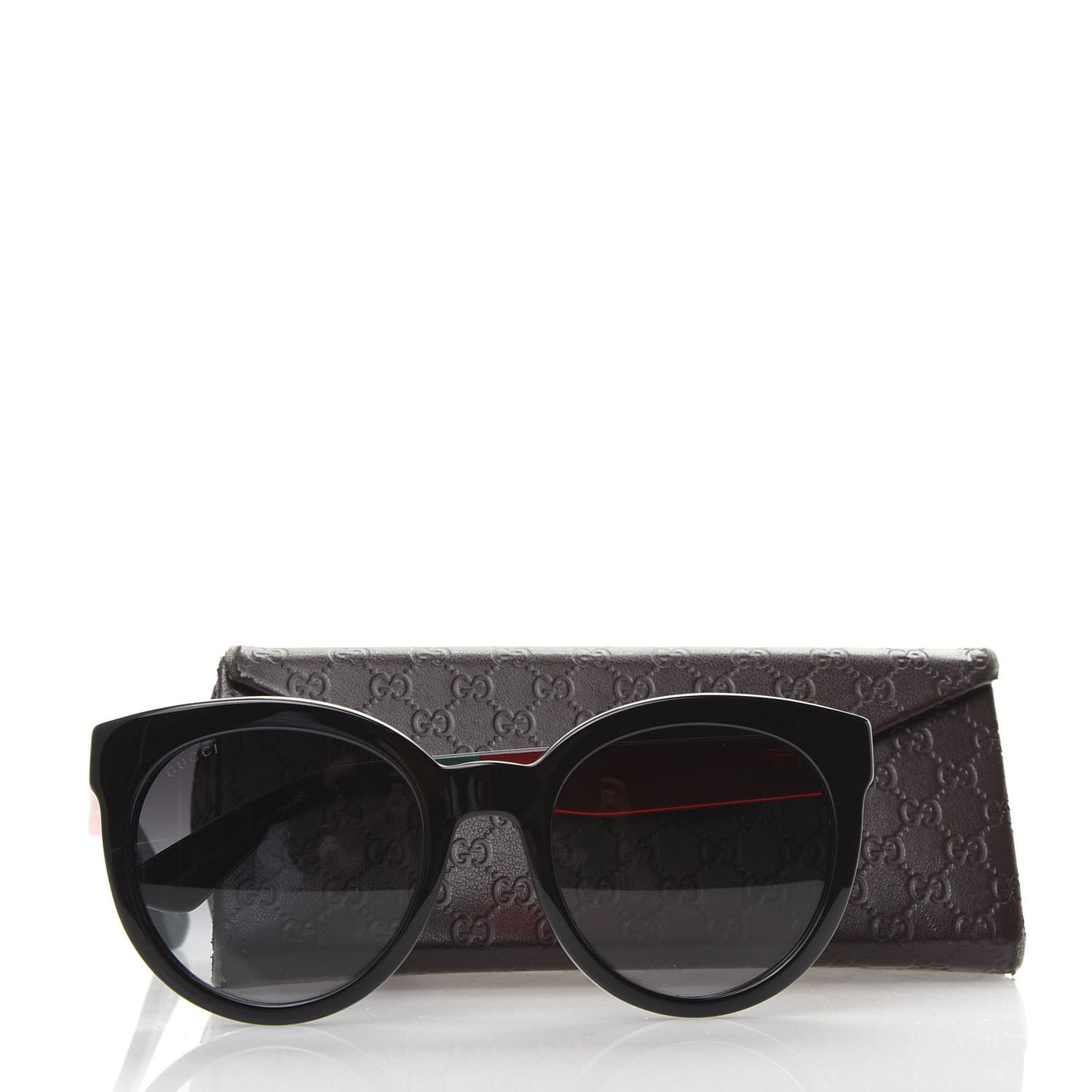 Acetate Cat Eye Sunglasses GG3810/S Black Red