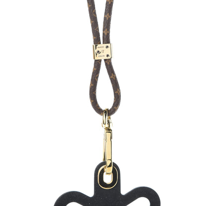 Louis Vuitton Monogram Silicone Louise Phone Holder Black 5 of 6