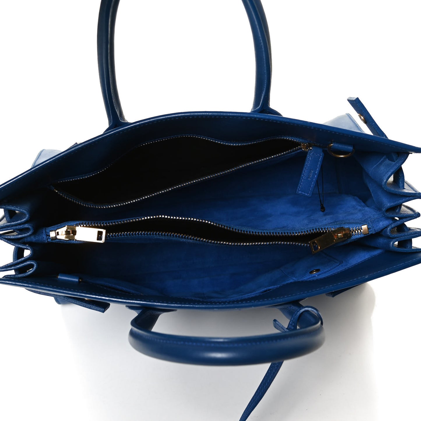 Calfskin Small Sac De Jour Blue Majorelle