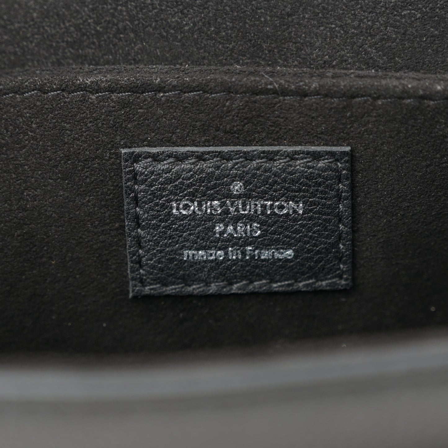 Soft Calfskin My Lockme Top Handle Vanille Black