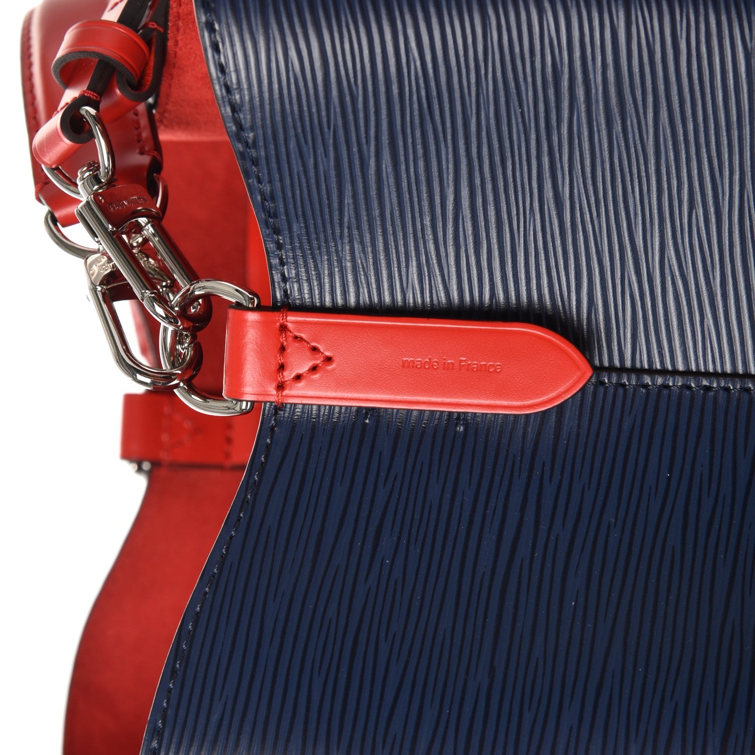 Louis Vuitton Epi Neonoe Indigo Coquelicot 7 of 9