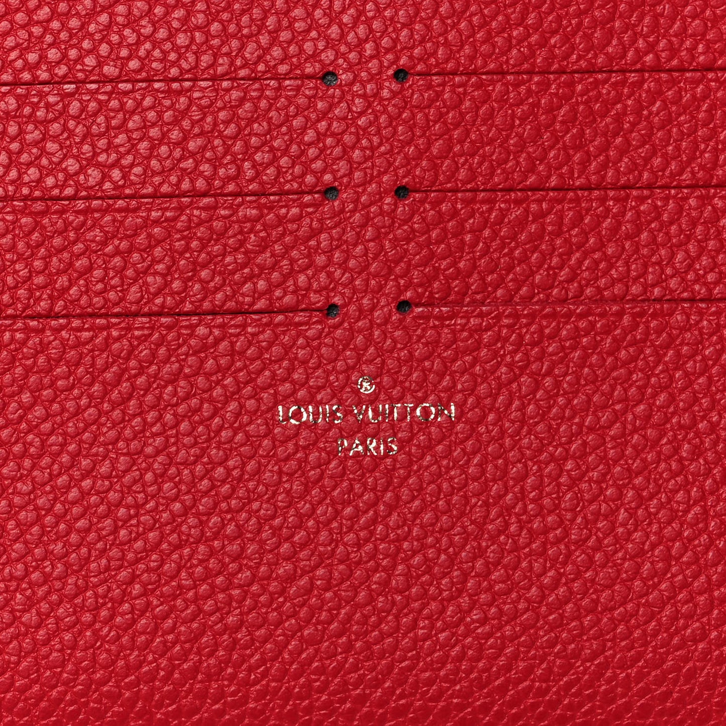 Empreinte Pochette Felicie Chain Wallet Scarlet