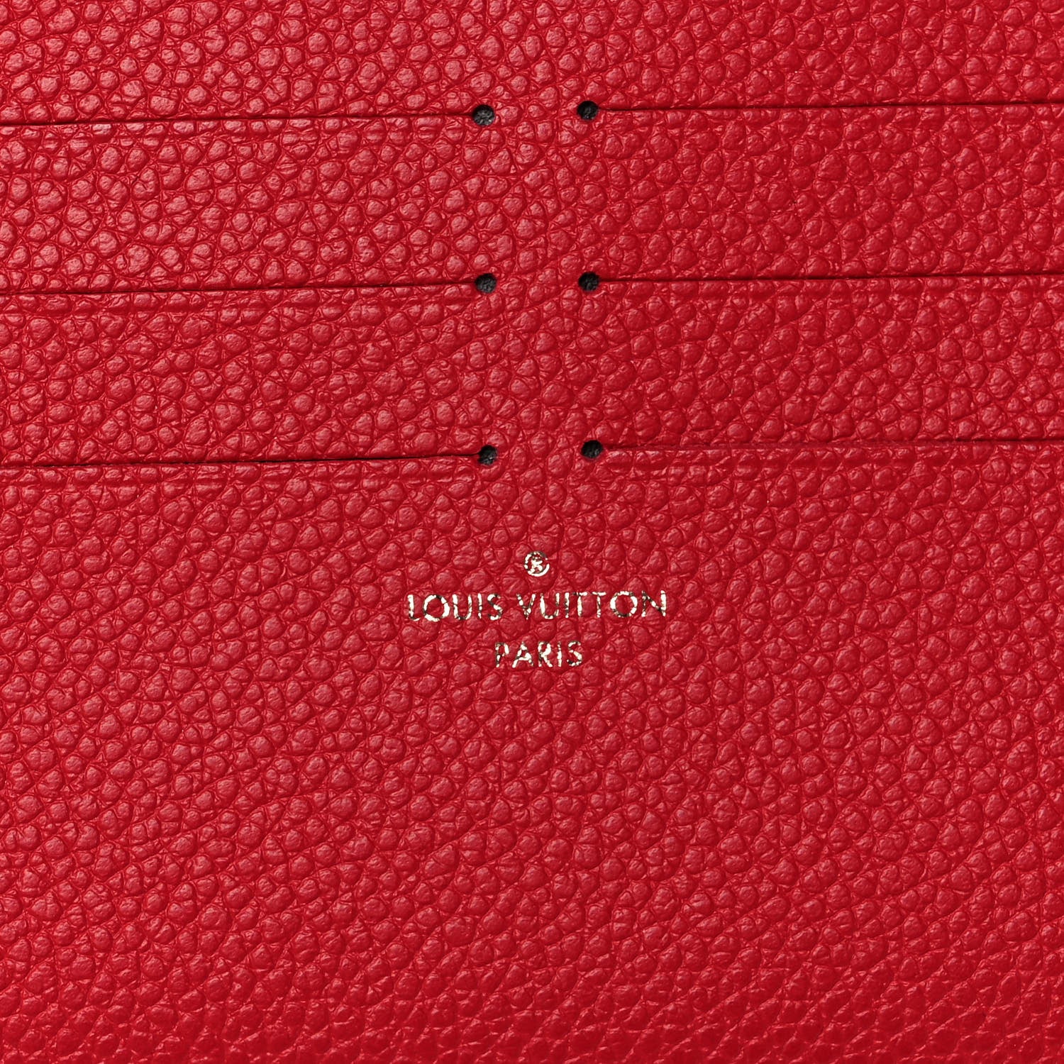 Louis Vuitton Empreinte Pochette Felicie Chain Wallet Scarlet 8 of 11