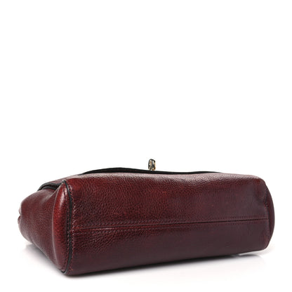 Mulberry Small Classic Grain Calfskin Small Lily Flap Oxblood 4 of 13