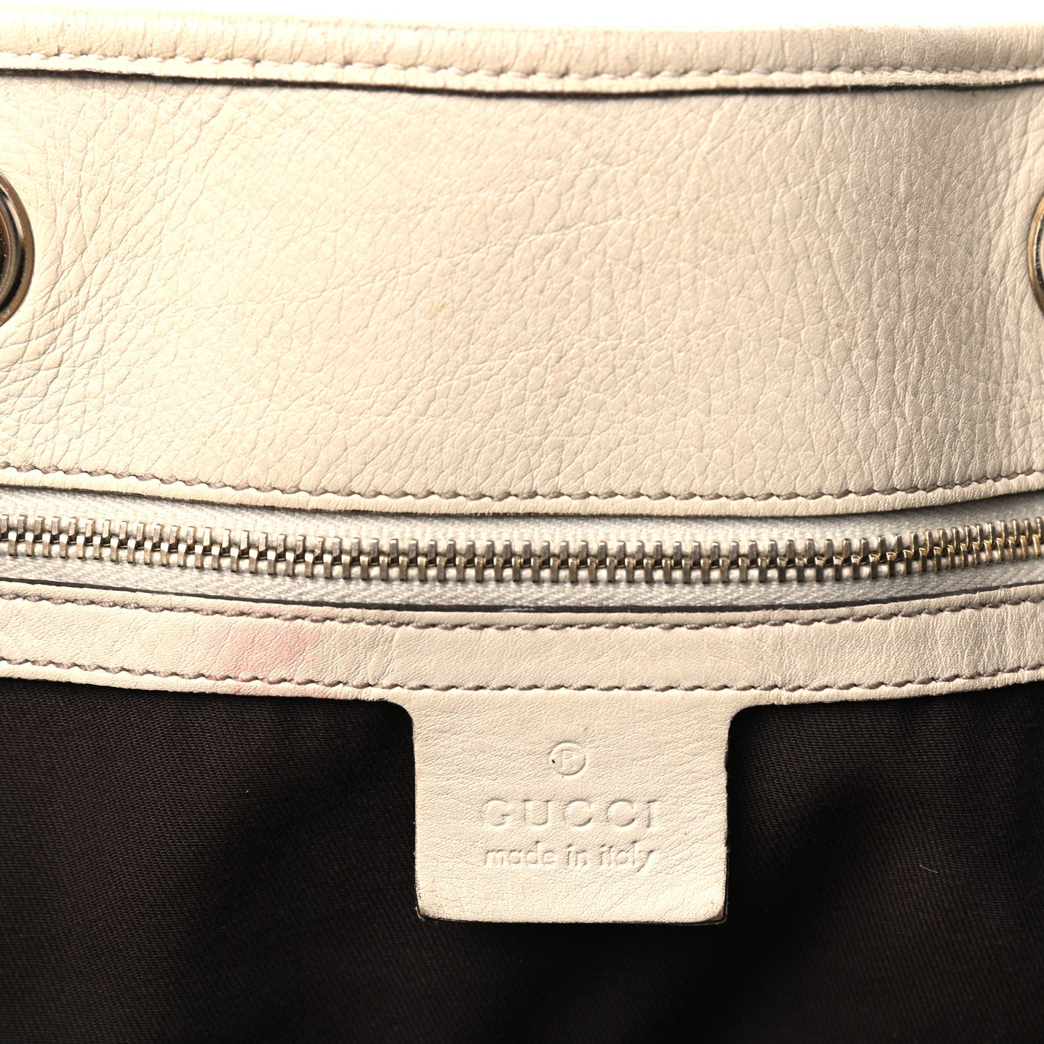 Gucci Monogram Peggy Braided Tote Off White 7 of 22