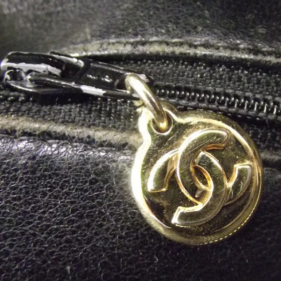 Caviar Medallion Tote Black