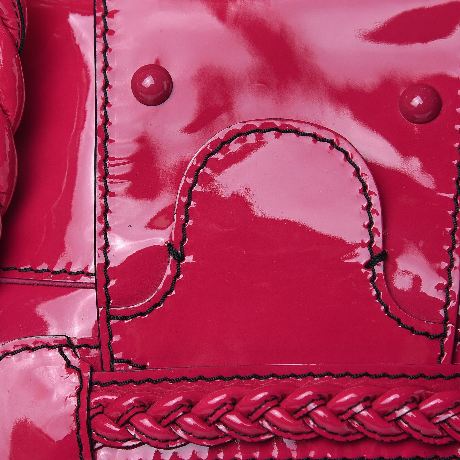 Valentino Garavani Patent Large Histoire Pink 11 of 11